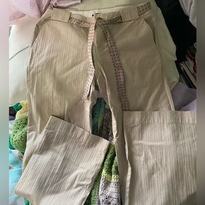 Gap Pinstriped Flare pants